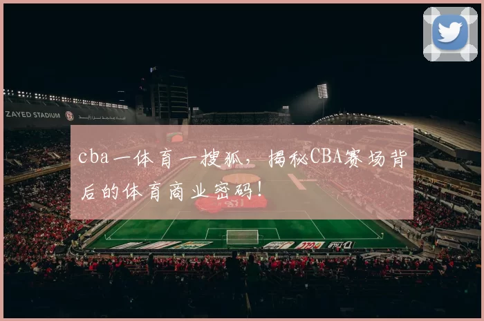 cba一体育一搜狐，揭秘CBA赛场背后的体育商业密码！